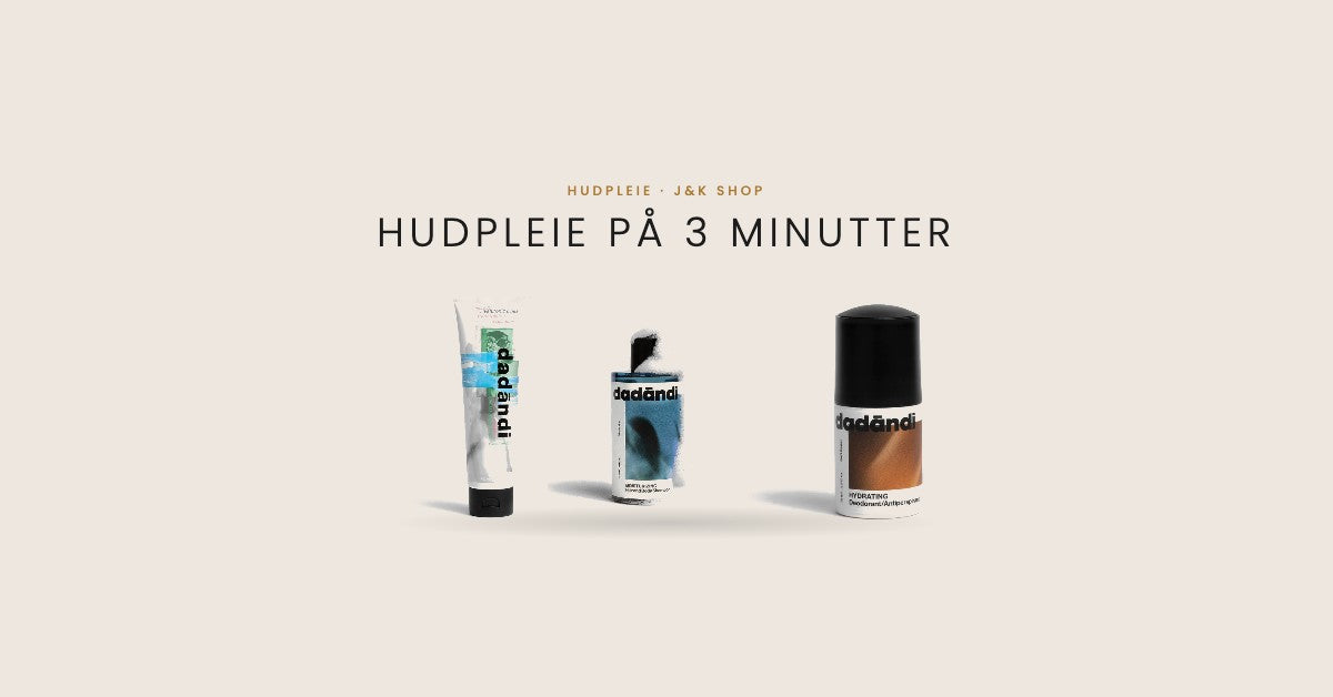 Dadāndi hudpleie for menn