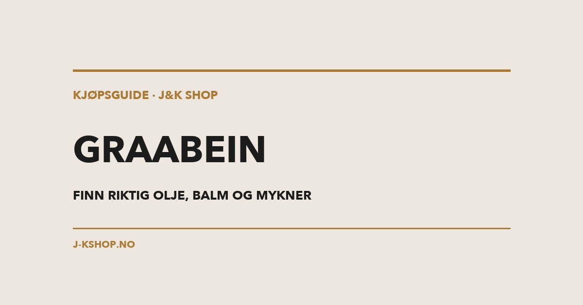 Graabein kjøpsguide til skjeggpleie