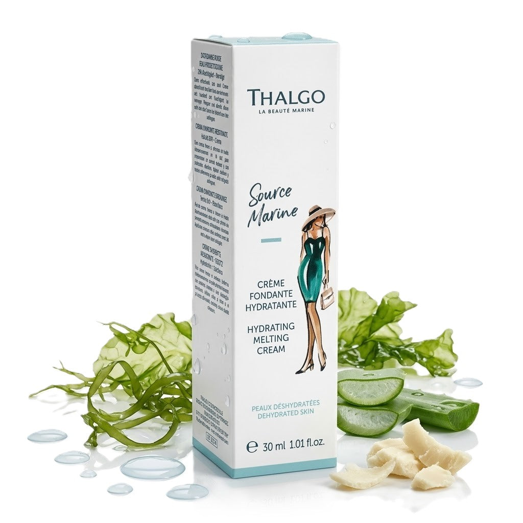 Thalgo Source Marine Hydrating Melting Cream 30 ml ansiktskrem sett fra siden