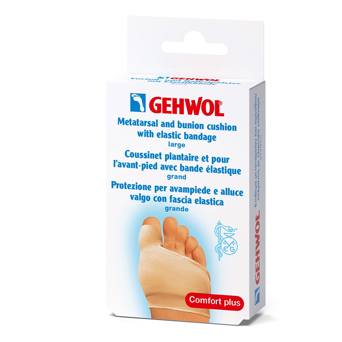 Gehwol Metatarsal/Bunion Cushion m/elast.bandage-stor