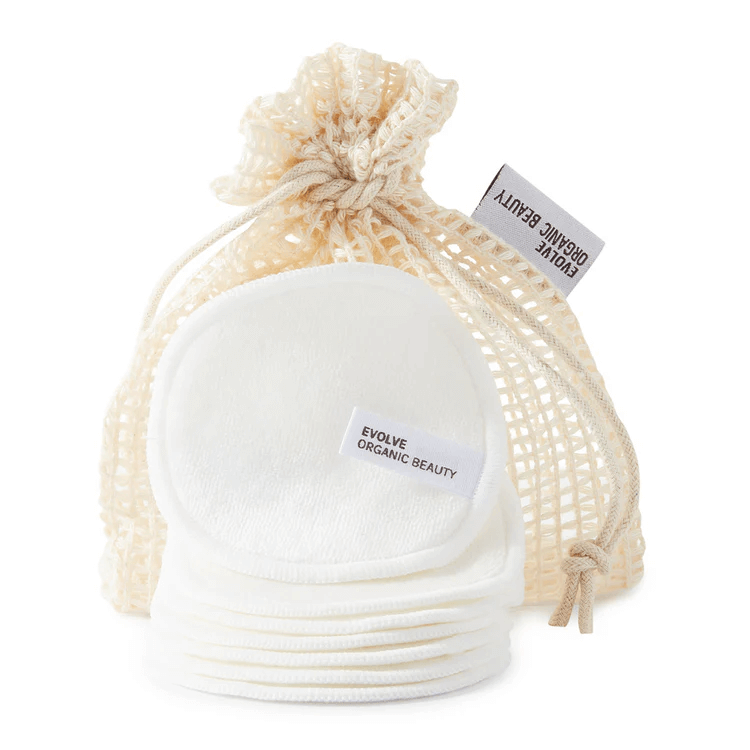 EVOLVE Bamboo Reusable Makeup Remover Pads 7-Sminkefjerner-JKSHOP