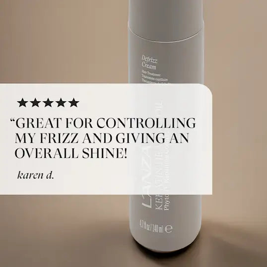L'anza Keratin Healing Oil Defrizz Cream