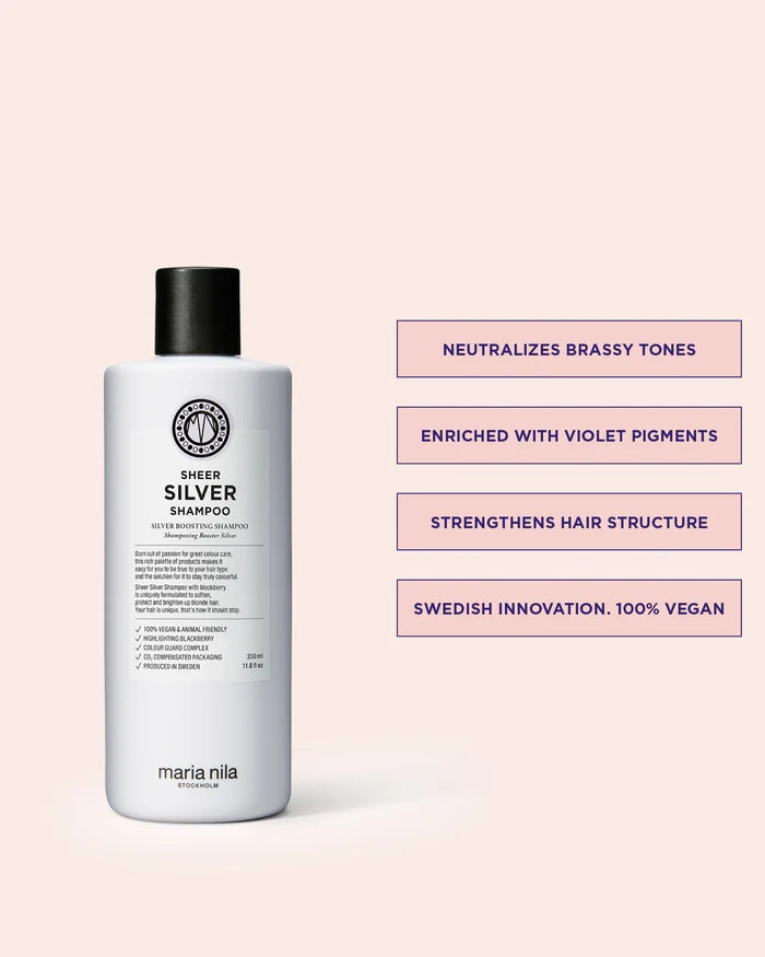 Maria Nila Sheer Silver Shampoo 100ml