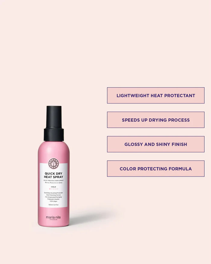 Maria Nila Quick Dry Heat Spray 150ml