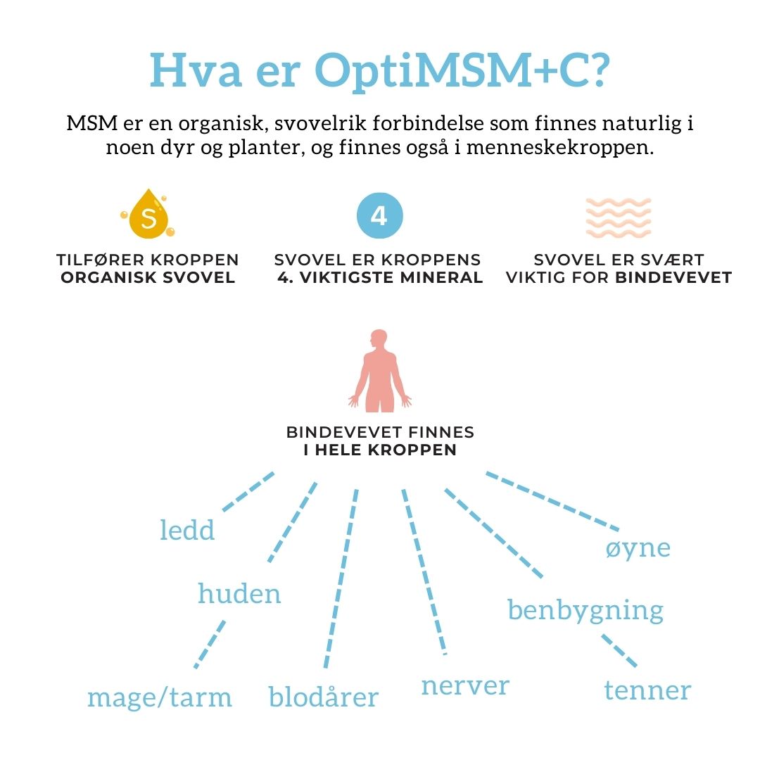 Aarja Health OPTIMSM®, C VITAMIN & BLÅBÆR
