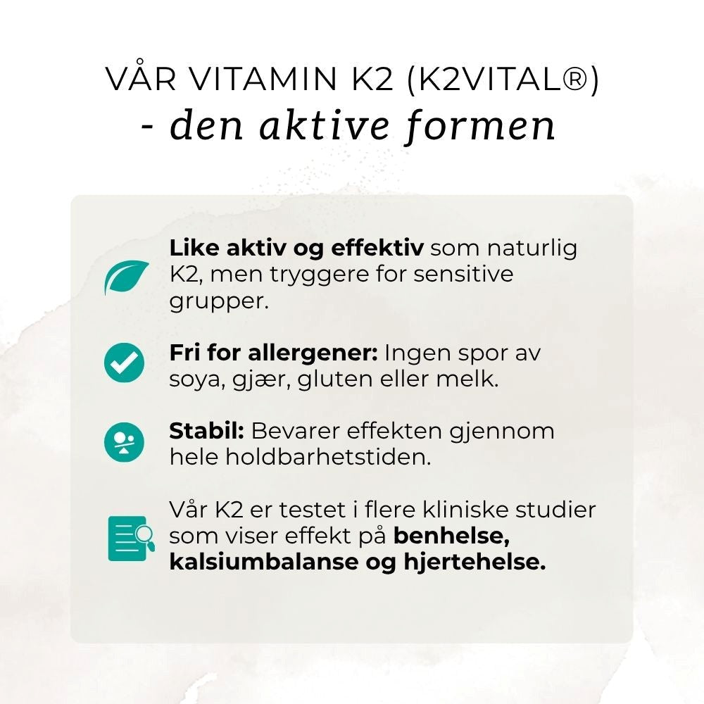 Aarja Health BONE BOOST (Marint kalsium + D3 + K2)