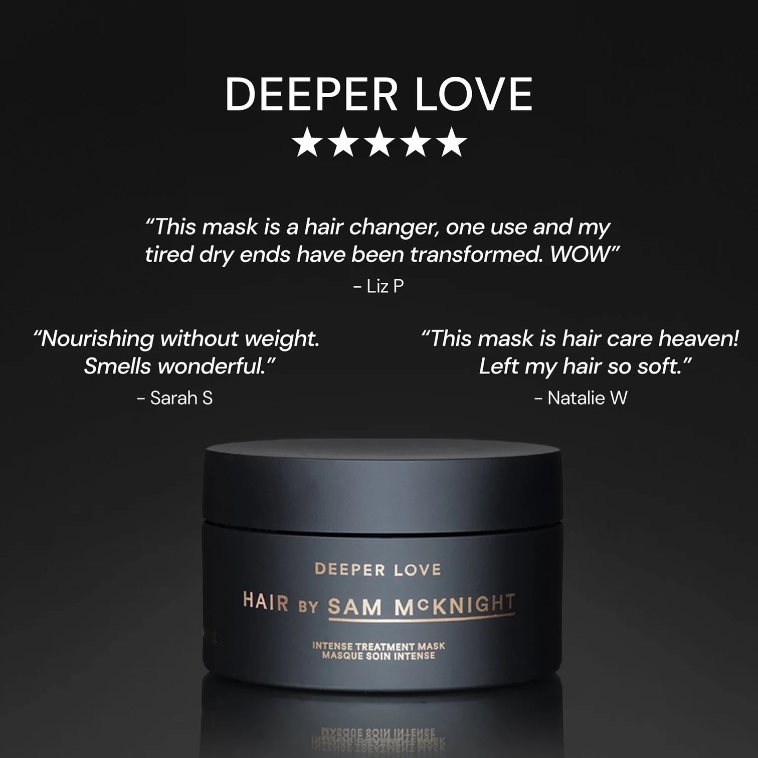 SAM McKNIGHT Intense Treatment Mask Deeper Love