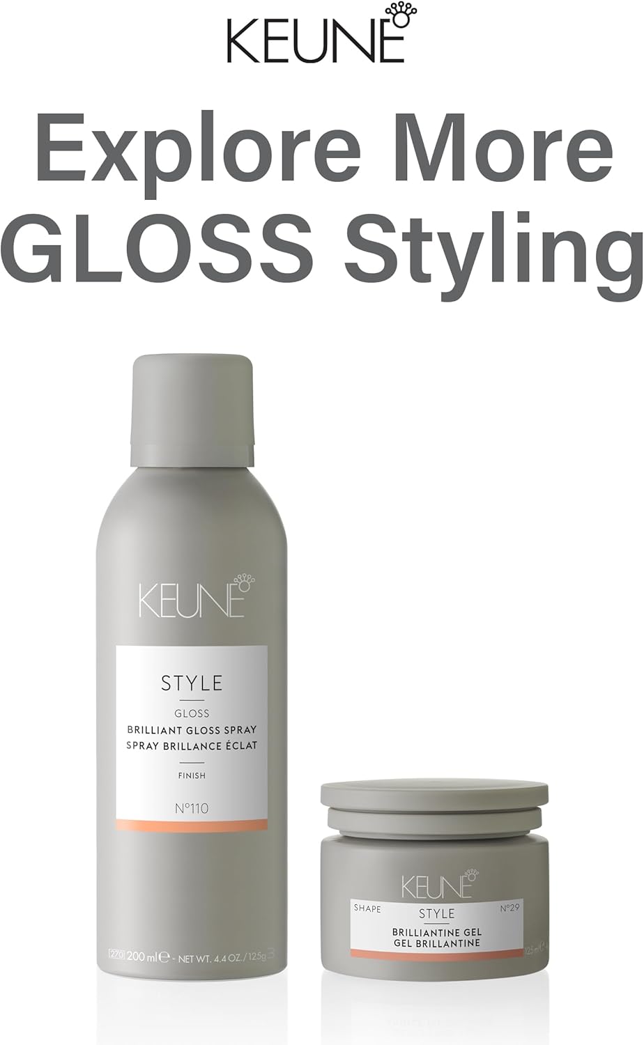 Keune Style Brilliantine Gel