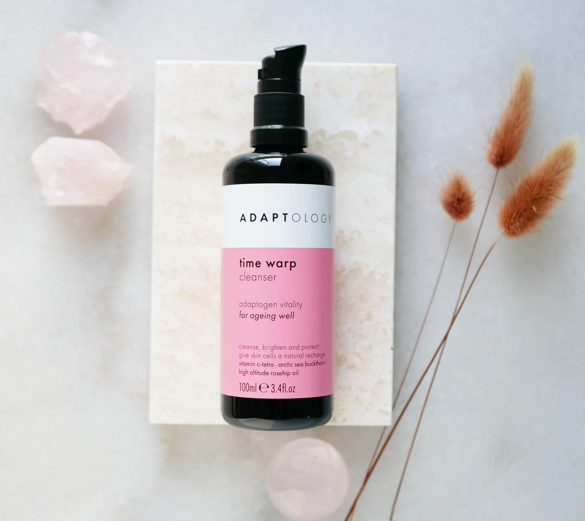 ADAPTOLOGY TIME WARP CLEANSER 100ml - Ansiktsrens - JK-Shop
