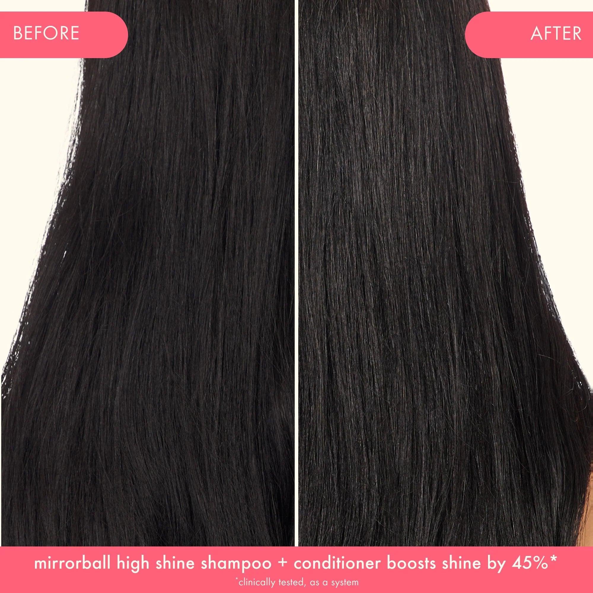 Amika Mirrorball High Shine + Protect Antioxidant Shampoo 1000ml-Sjampo-JKSHOP