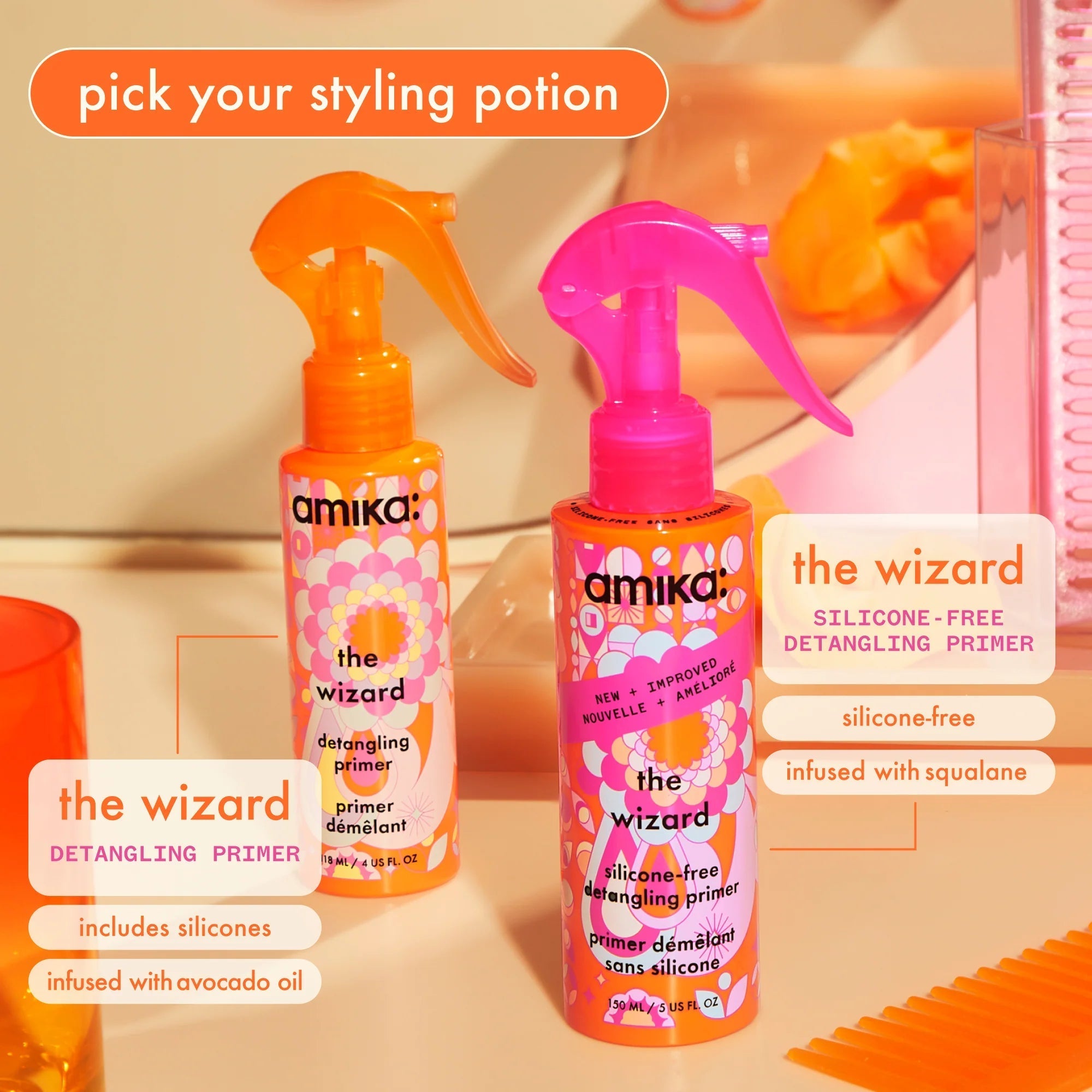 Amika The Wizard Detangling Primer 118ml-Leave-in-JKSHOP