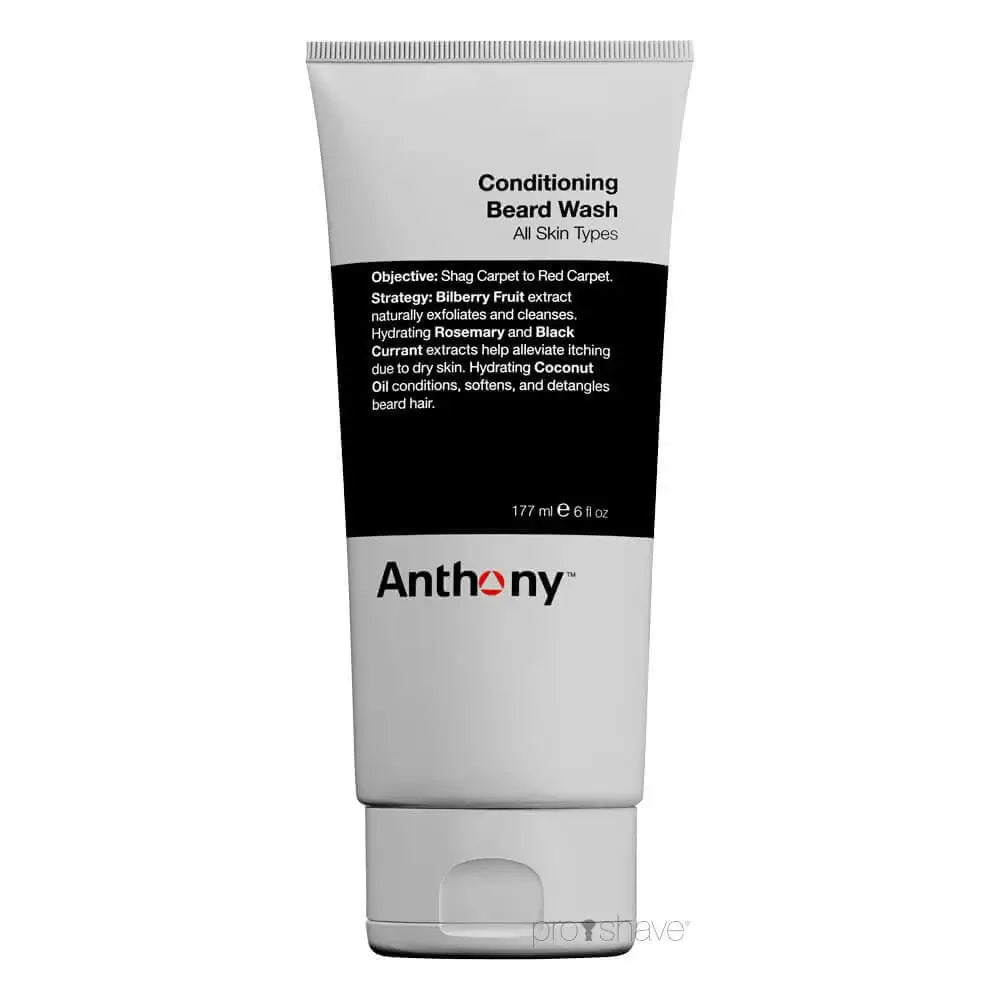 Anthony Conditioning Beard Wash, 177 ml.-Skjeggsjampo-JKSHOP