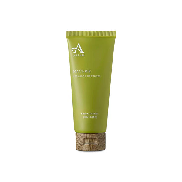 Arran Sense of Scotland Machrie Sea Salt & Rockrose Shave Cream 100 ml - Barberkrem - JK-Shop