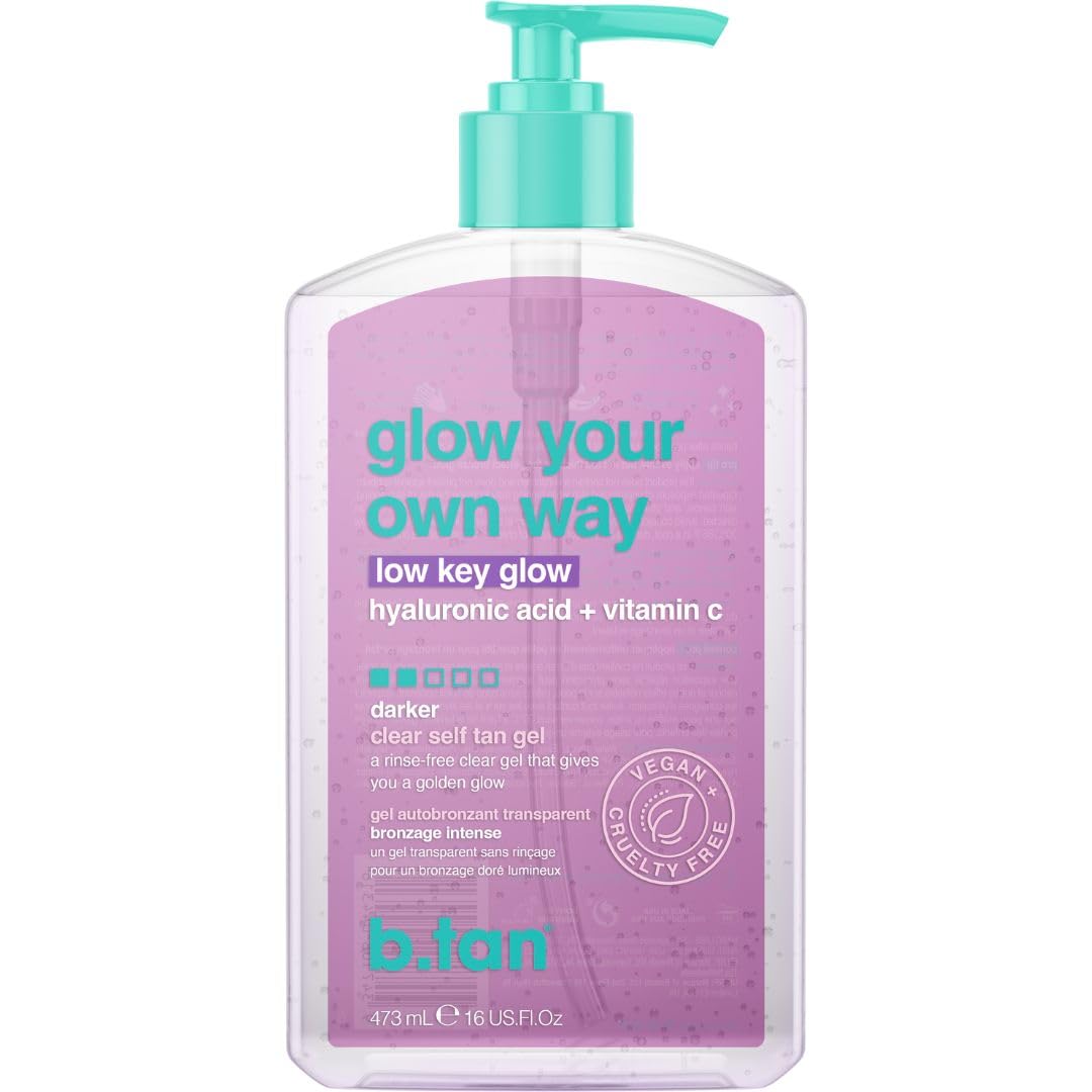 B.Tan Glow Your Own Way Low Key Glow - Self Tan Gel - Selvbruning - JK-Shop