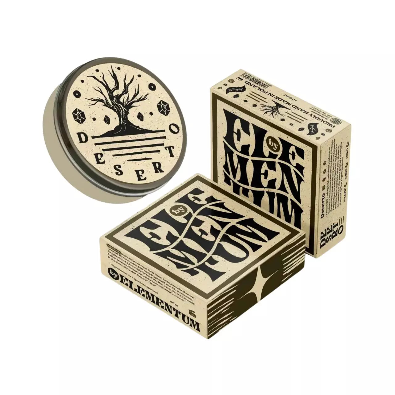 BY ELEMENTUM Deserto Matte Clay 100ml - Pomade - JK-Shop