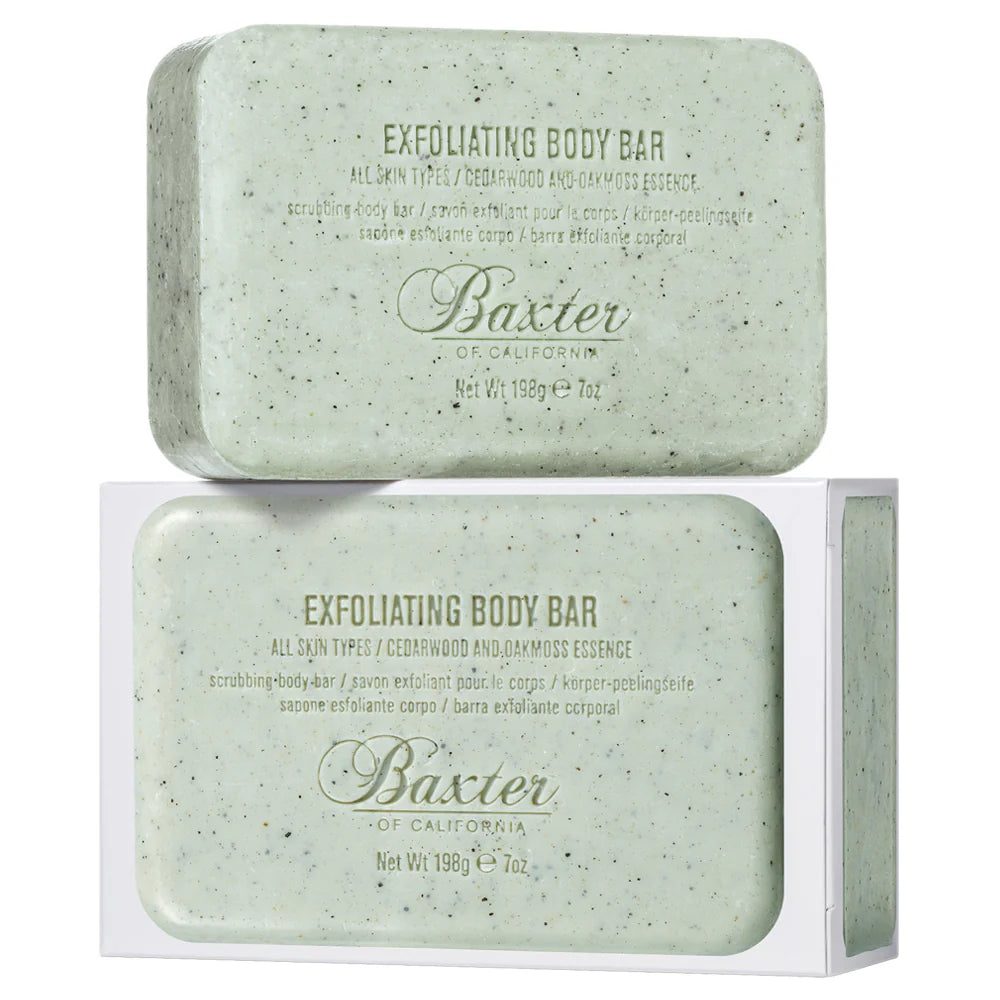 Baxter Of California EXFOLIATING BODY BAR 198g - Hånd - og kroppssåpe - JK-Shop