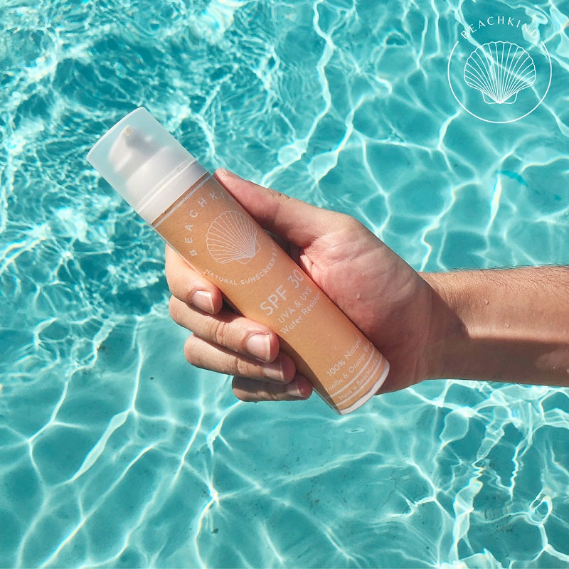 Beachkind Natural Sunscreen SPF 30 - 100ml - - JK-Shop