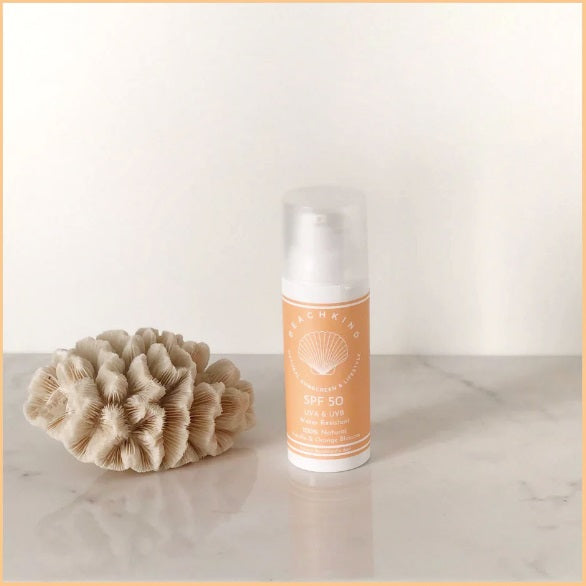 Beachkind Natural Sunscreen SPF 50 - 50ml - Solkrem - JK-Shop