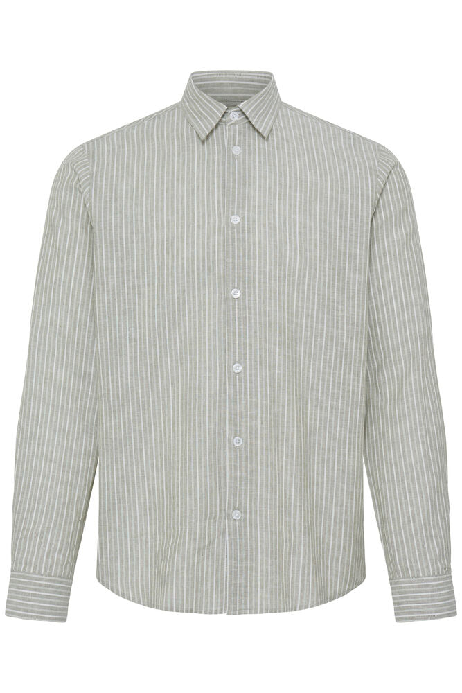 CASUAL FRIDAY, ACHTON 0348 STRIPED SHIRT - Skjorter Herre - JK-Shop