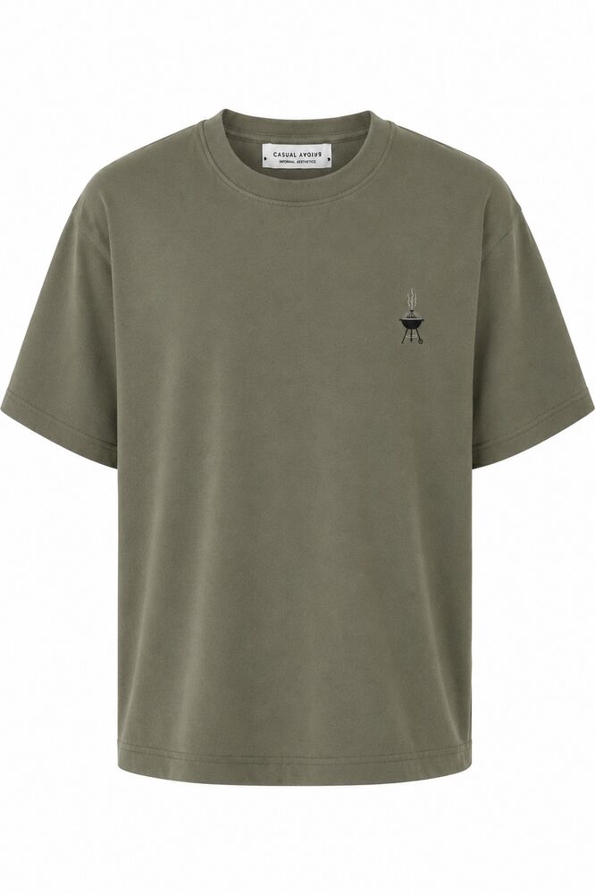 CASUAL FRIDAY, ALBERTO EMB T-SHIRT - T-skjorter & polo - JK-Shop