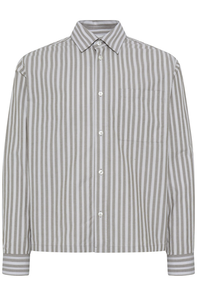 CASUAL FRIDAY, BERRY DOBBY STRIPED SHIRT - Skjorter Herre - JK-Shop