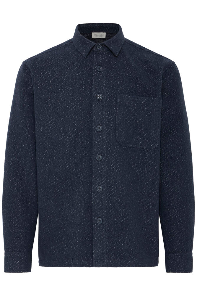 CASUAL FRIDAY, HAGEL WOOL MIX OVERSHIRT - Skjorter Herre - JK-Shop