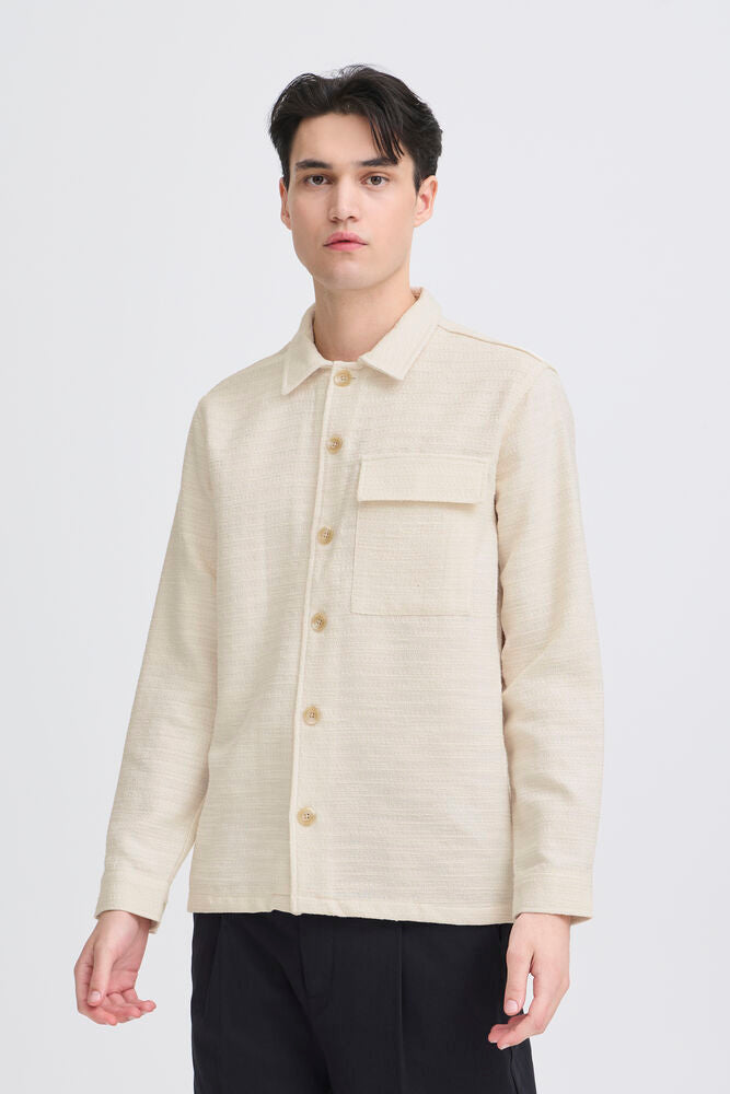 CASUAL FRIDAY, MATT STRUCTURED OVERSHIRT - Skjorter Herre - JK-Shop