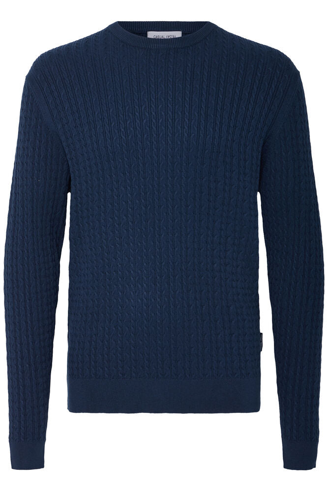 CASUAL FRIDAY, RYAN CABLE KNIT - Strikk - JK-Shop