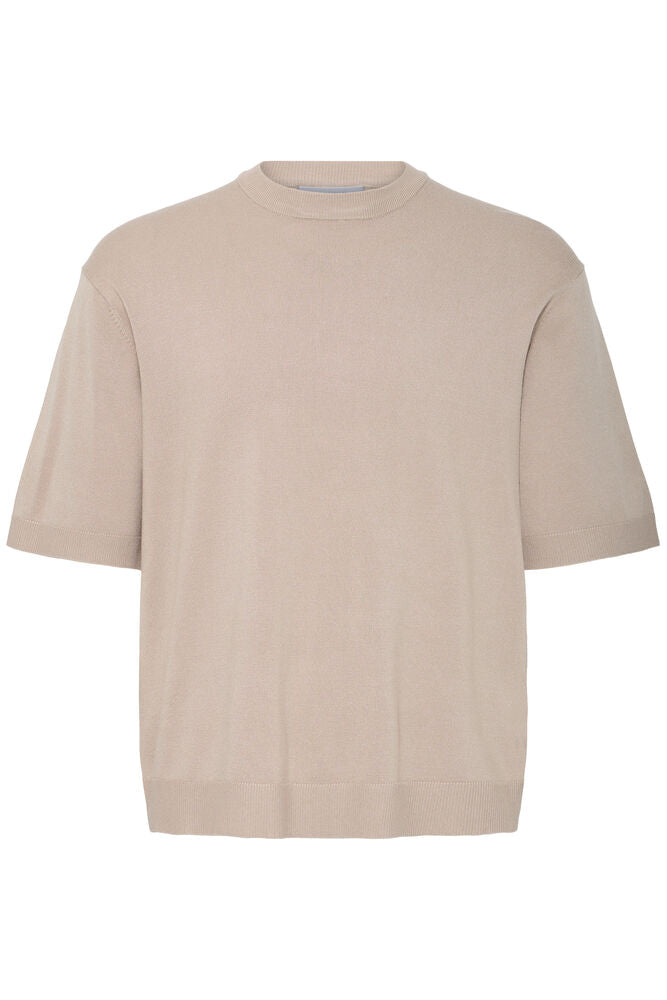 CASUAL FRIDAY, RYAN SS PLAIN KNIT - T-skjorter & polo - JK-Shop