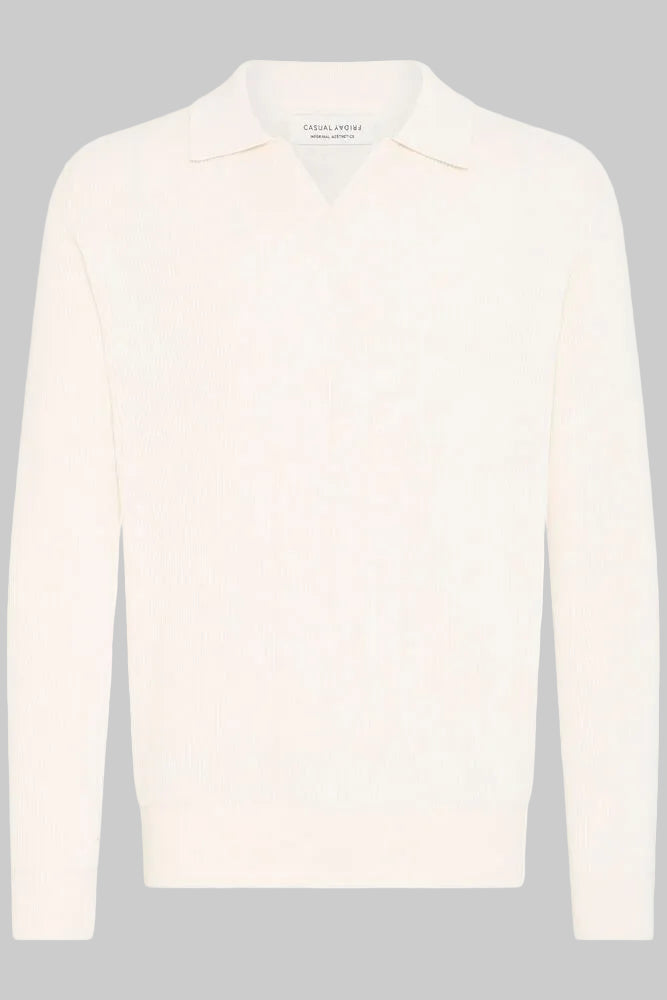 CFNORDIN RIBBED POLO KNIT - - JK-Shop