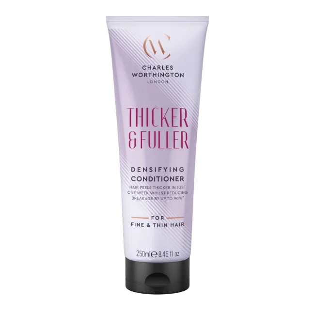 Charles Worthington Thicker & Fuller Densifying Shampoo 250ml Conditioner 250ml Mousse 200ml - Sjampo & balsam - JK-Shop