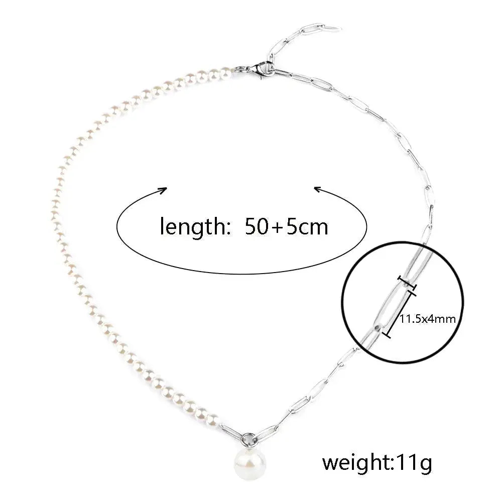 Choker barokk perleanheng halskjeder-Halskjede-JKSHOP