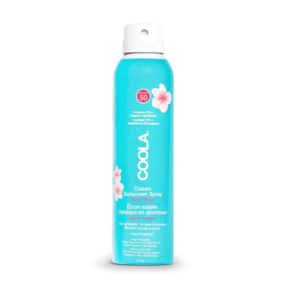 Coola, Classic Spray SPF 50- Guava Mango-Solkrem-JKSHOP