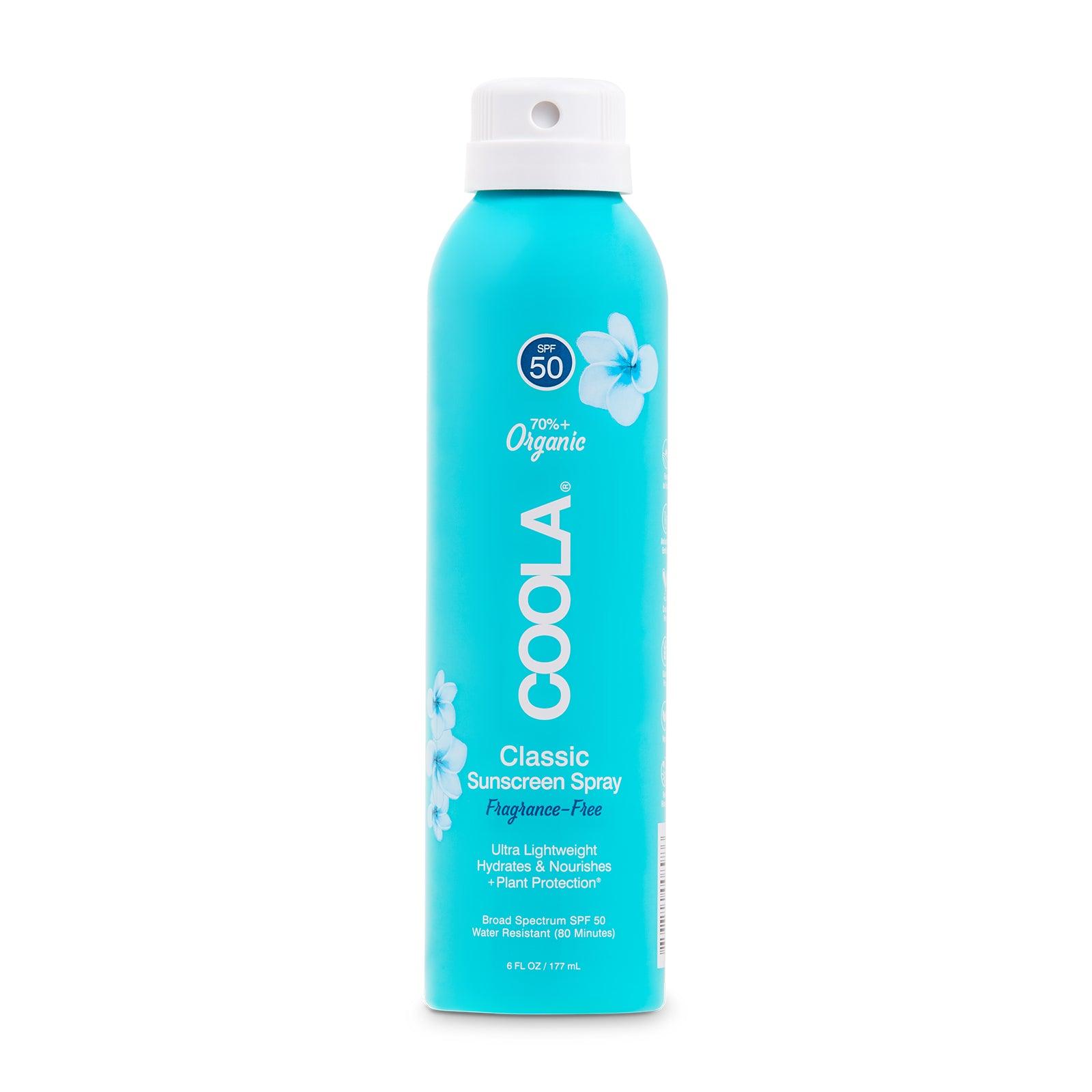 Coola, Classic Spray SPF50- Fragrancre Free-Solkrem-JKSHOP