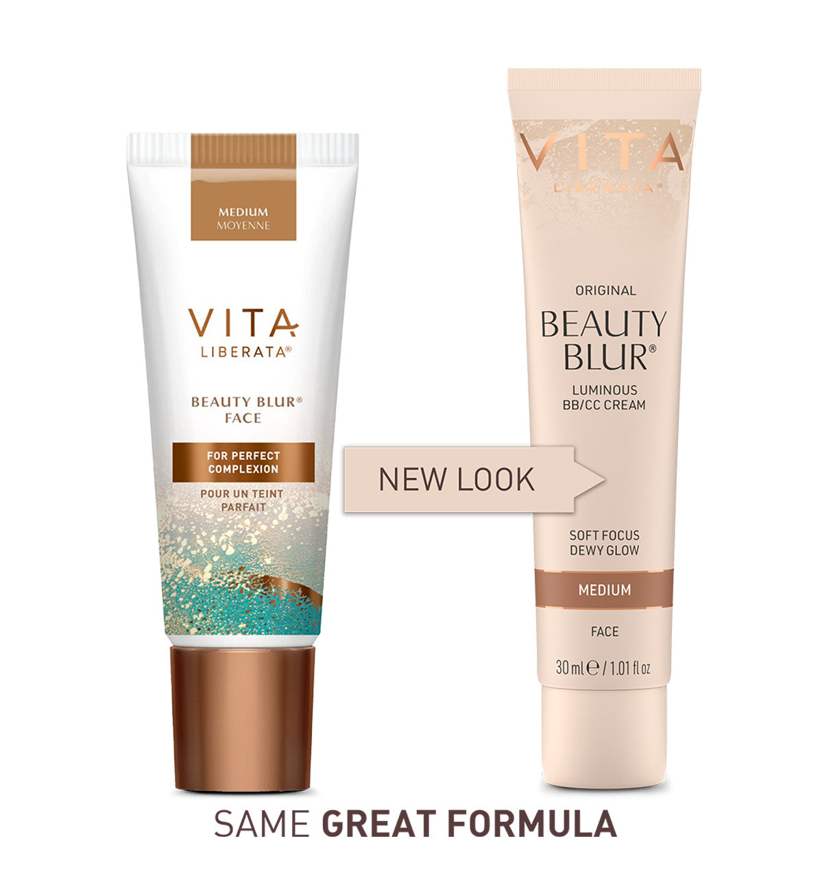 Vita Liberata, Beauty Blur Face - Medium 30 ml