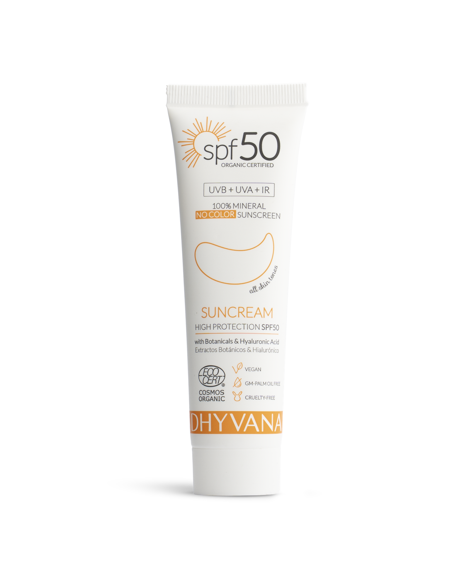 DHYVANA Sun Cream - 3 varianter