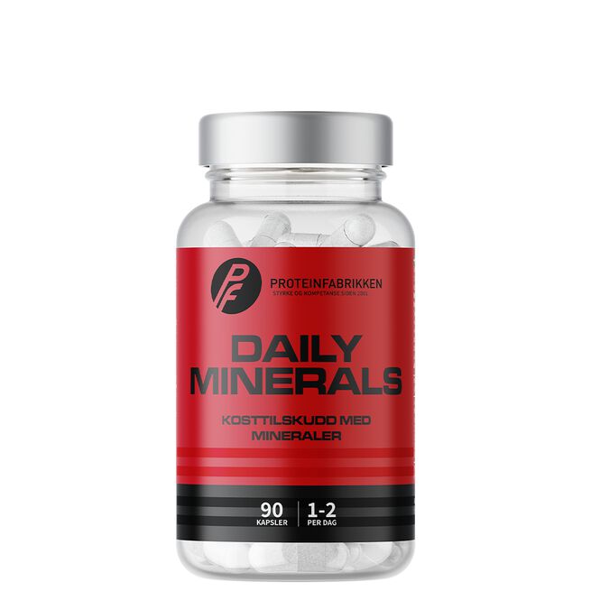 Daily Minerals 90 kapsler - Vitaminer og kosttilskudd - JK-Shop