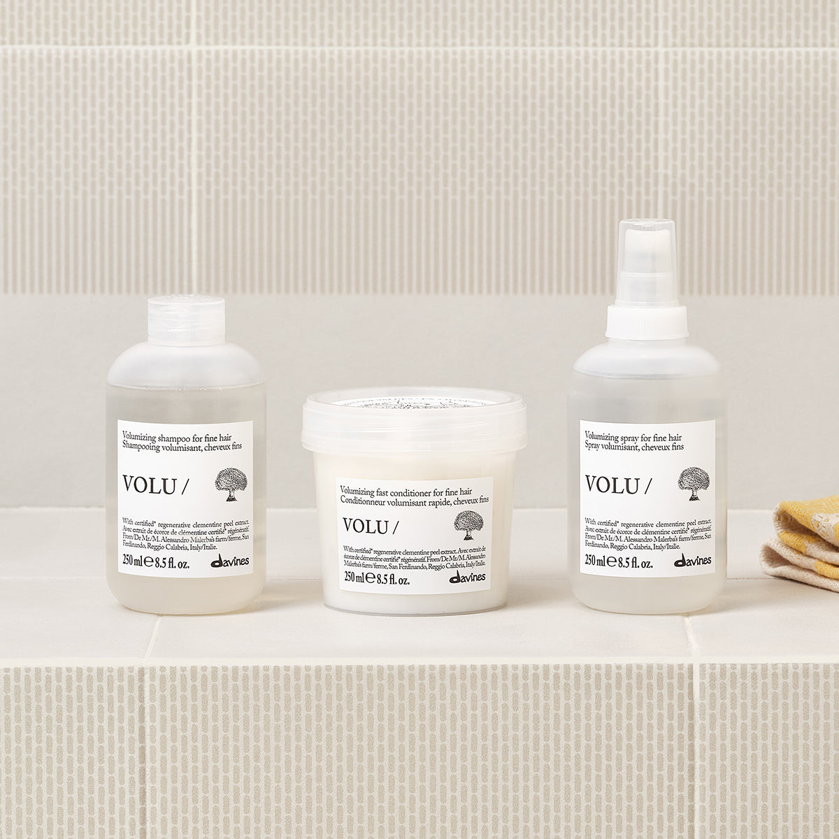 Davines Essential Haircare Volu Conditioner 250 ml, vektløs volumbalsam, bilde 3