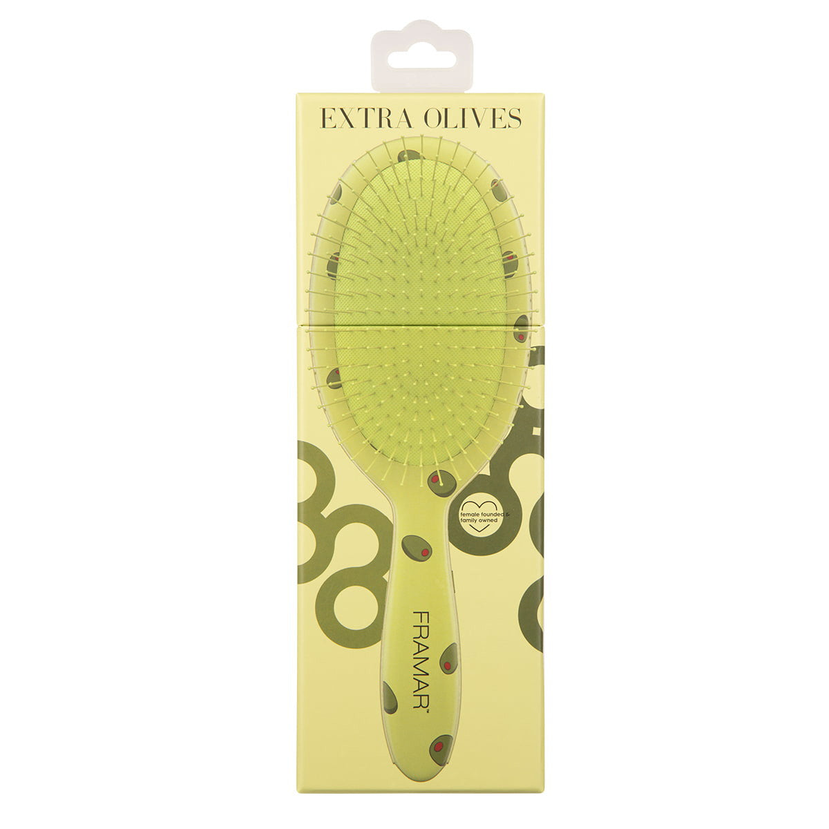 Detangle Brush Extra Dirty Extra Olives - Hårbørste - JK-Shop