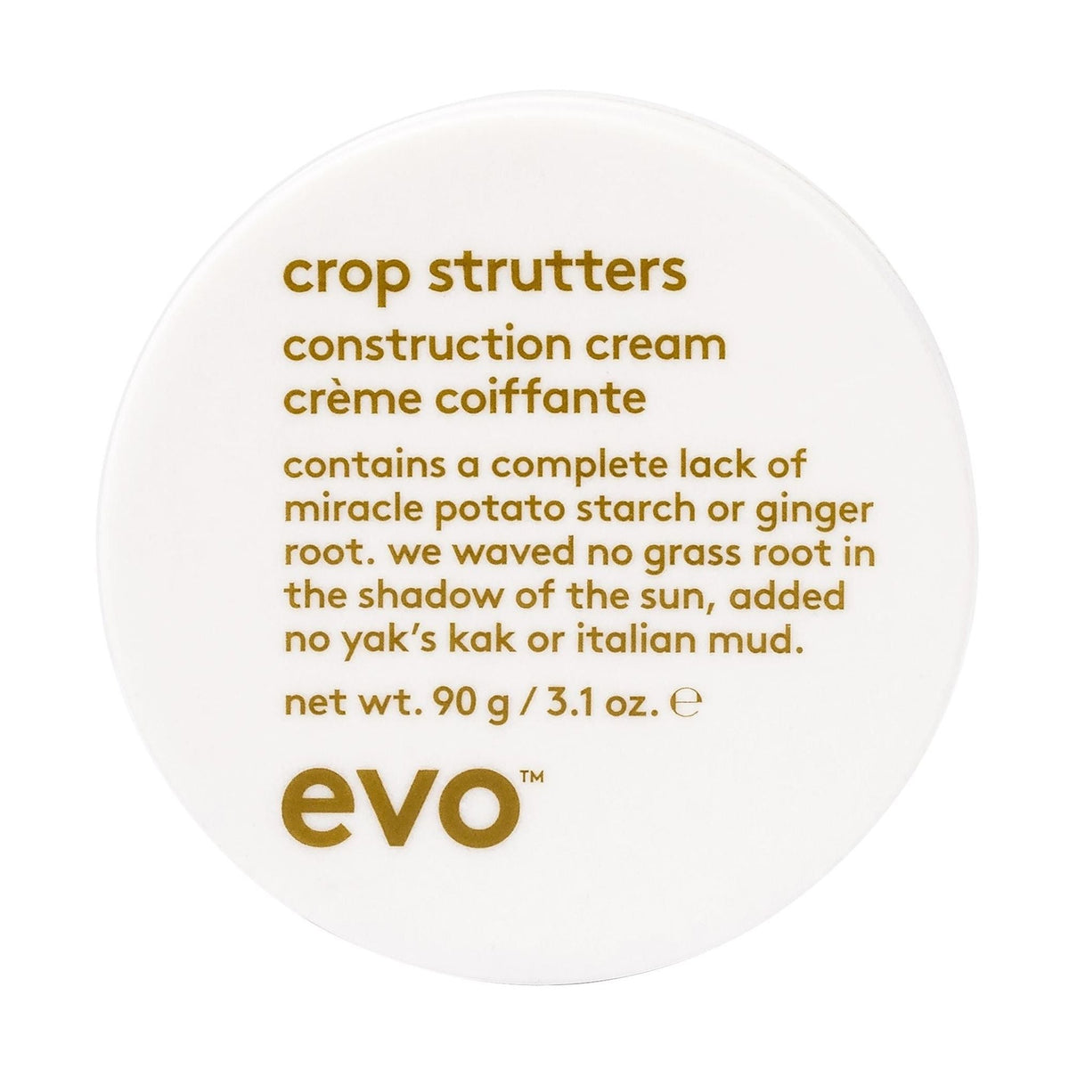 EVO Crop Strutters Construction Cream 90 g - Hårkrem - JK-Shop
