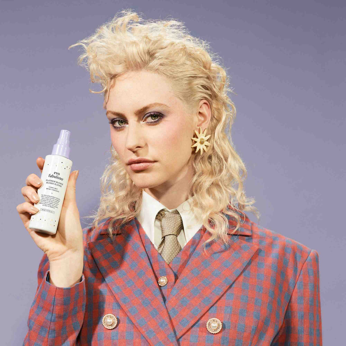 EVO Fabuloso Platinum Blonde Toning Mist 140 ml - Leave-in balsam - JK-Shop