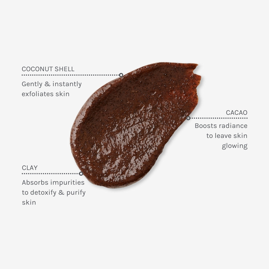 EVOLVE Radiant Glow 2-in-1 Mask Scrub - Ansiktsmaske - JK-Shop