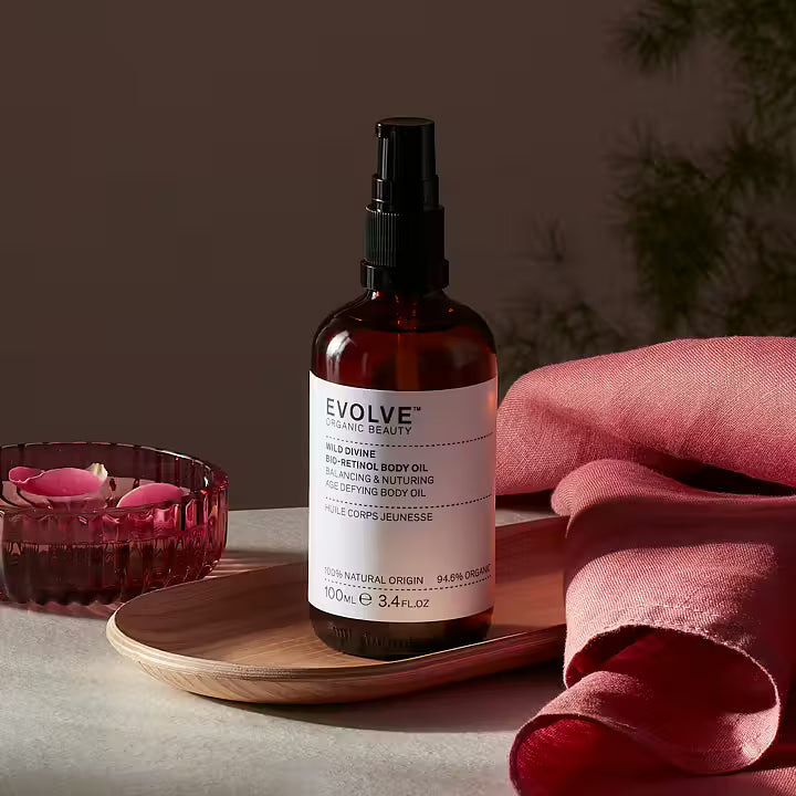 EVOLVE Wild Divine Bio-Retinol Body Oil 100ml - Kroppsolje - JK-Shop