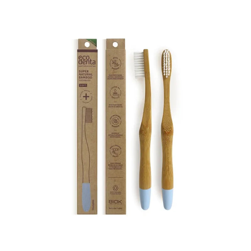 Ecodenta, Tannbørste Bambus Soft - Tannbørster - JK-Shop