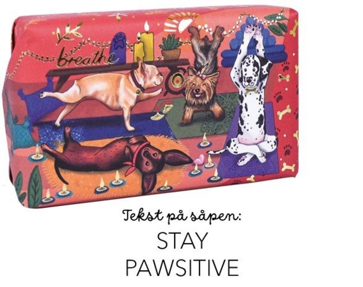 English SC Mythical & Wonderful Såpestykke i dekorativt papir med dyr - Såpe - JK-Shop