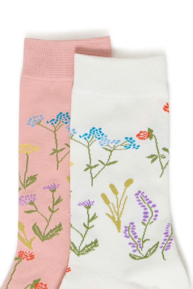 FRANSA, FLORANA 1 SOCK 2-PACK - Sokker - JK-Shop