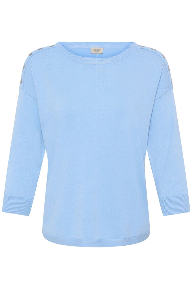 FRANSA, ZUBASIC 114 PULLOVER - Strikk & cardigans - JK-Shop