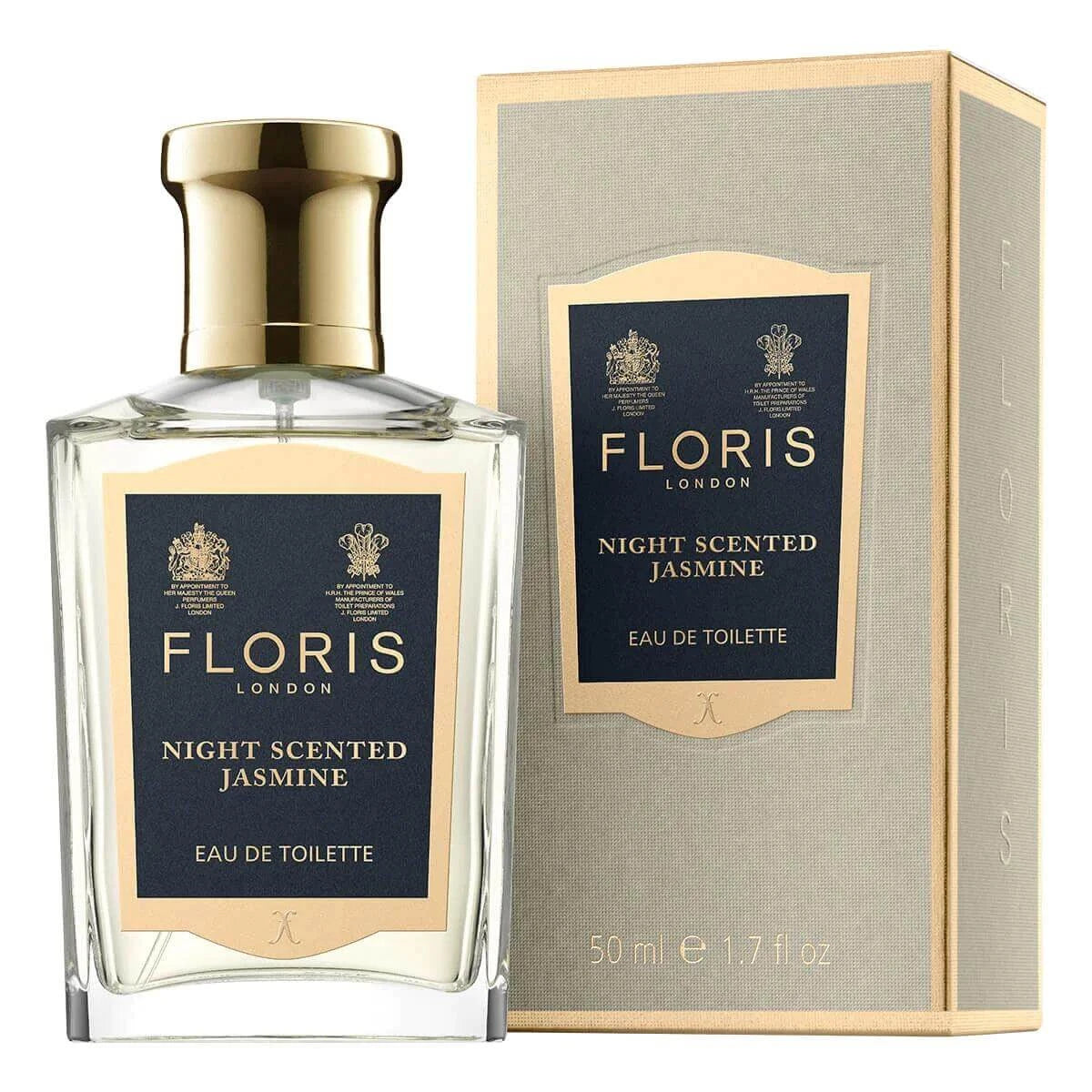 Floris Night Scented Jasmine, Eau de Toilette, 50 ml-Parfyme-JKSHOP