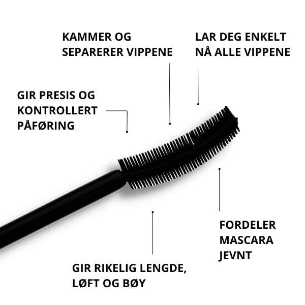 Tind of Norway COAL SERUM mascara