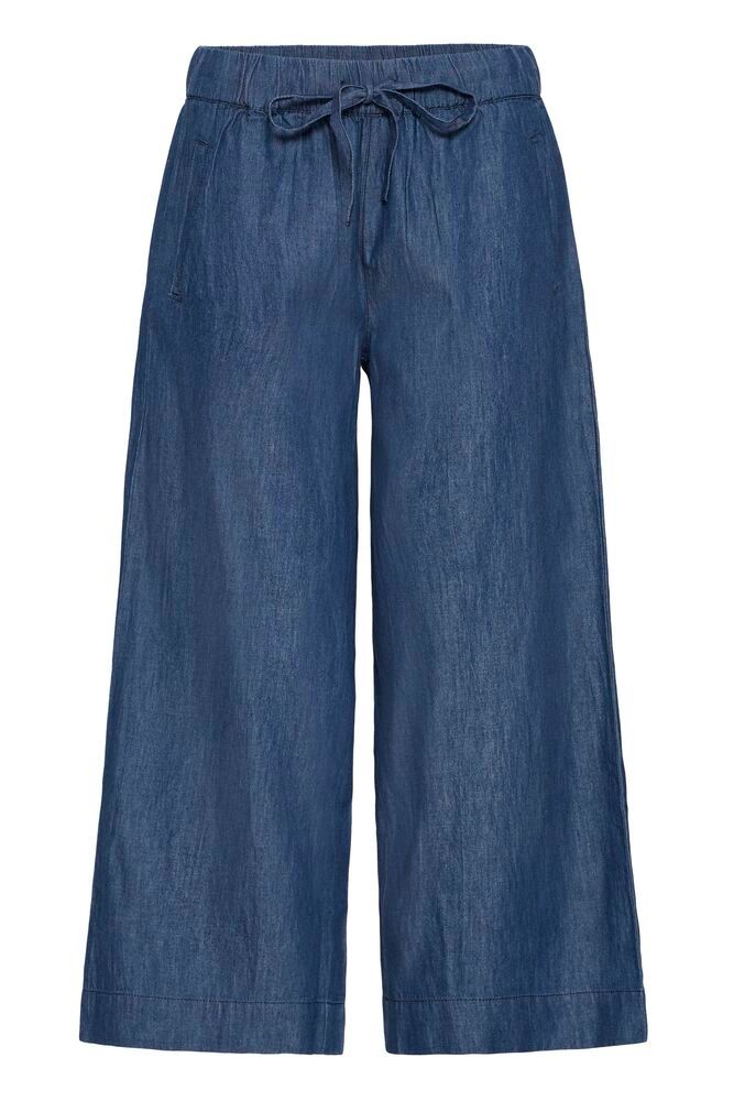 Fransa LARISSA PA 3, Mid Blue denim - Bukser & shorts - JK-Shop